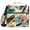 Hand Drawn Brush Strokes, variant on 3 Ring Zipper Binder with Shoulder Strap Waterproof Trapper Keeper 2 Inch D-Ring 500 Sheets Capacity Cute Dinosaur and Butterfly