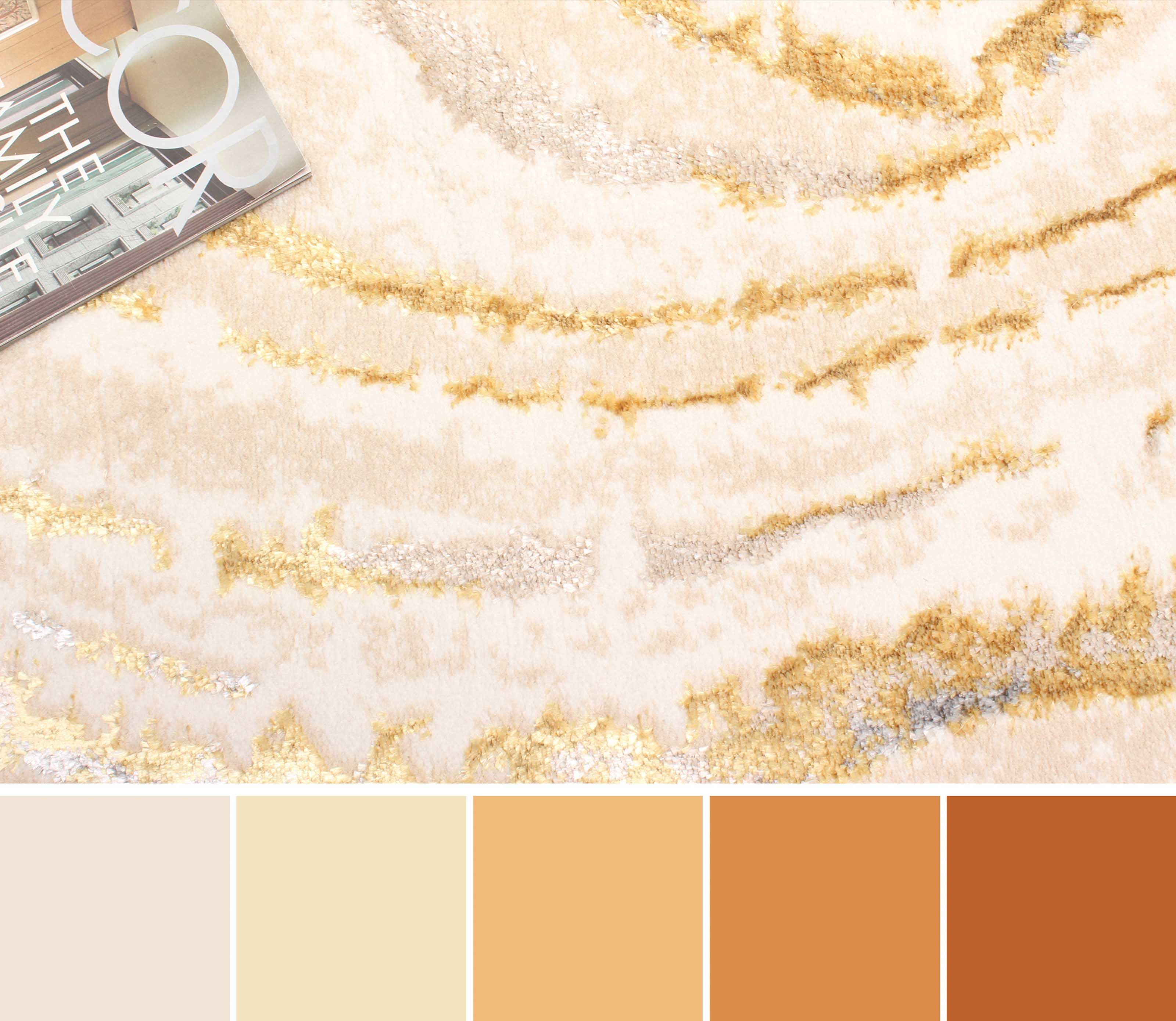 ECARPET Mercan Contemporary/Modern Area Rug for Living Room, Bedroom, Dining Entrance, Hallway and More