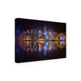 thumbnail image 2 of Ben Heine 'Hong Kong Skyline 2014' Canvas Art, 2 of 3