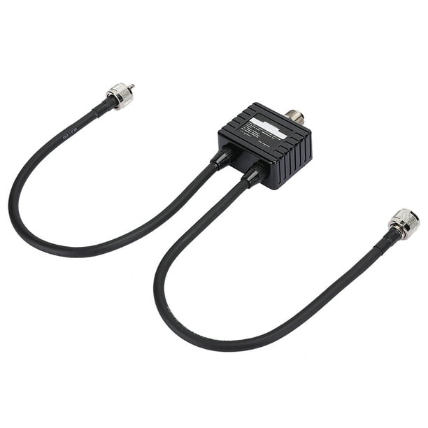 Antenna Duplexer, Dual Band Wide Signal VHF UHF HAM Combiner For Talkie