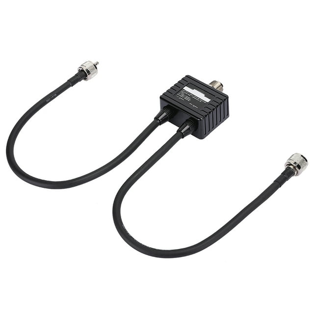 Combinador de antena HAM, MX‑72 Duplexor de estación de tránsito VHFUHF de 1,6‑150 MHz LPF/400‑460 MHz HPF El mejor en su clase