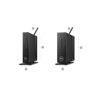 Dell OptiPlex 7040 Micro PC, Core i7-6700T 2.80GHz, 8GB RAM, 256GB