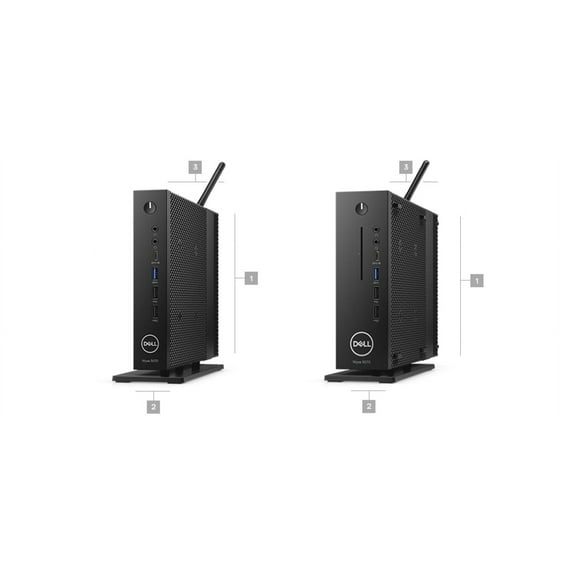 Dell Wyse ThinOS 5070 Desktop | Pentium Silver J5005 - 16GB SSD - 4GB RAM | 4 Cores | Complete Kit