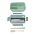 thumbnail image 1 of Caja Bento portátil de 1400ml con divisor, contenedor de almuerzo japonés apto para microondas de alta capacidad para estudiantes y oficina, 1 of 8
