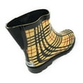 thumbnail image 4 of Forever Young Women's Fashion Two Tone Tall Shaft Rain Boots, 4 of 5