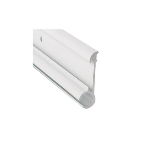 16 ft. Polar White Aluminum Insert Awning Rail