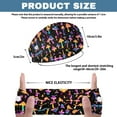 thumbnail image 7 of Jiueut Hippie Mushroom Nurse Button Headband Headbands for Medical Workers Headbands for Nurses with Buttons for Mask Wide Headbands for Girls Non Slip Headbands for Sports, 7 of 7