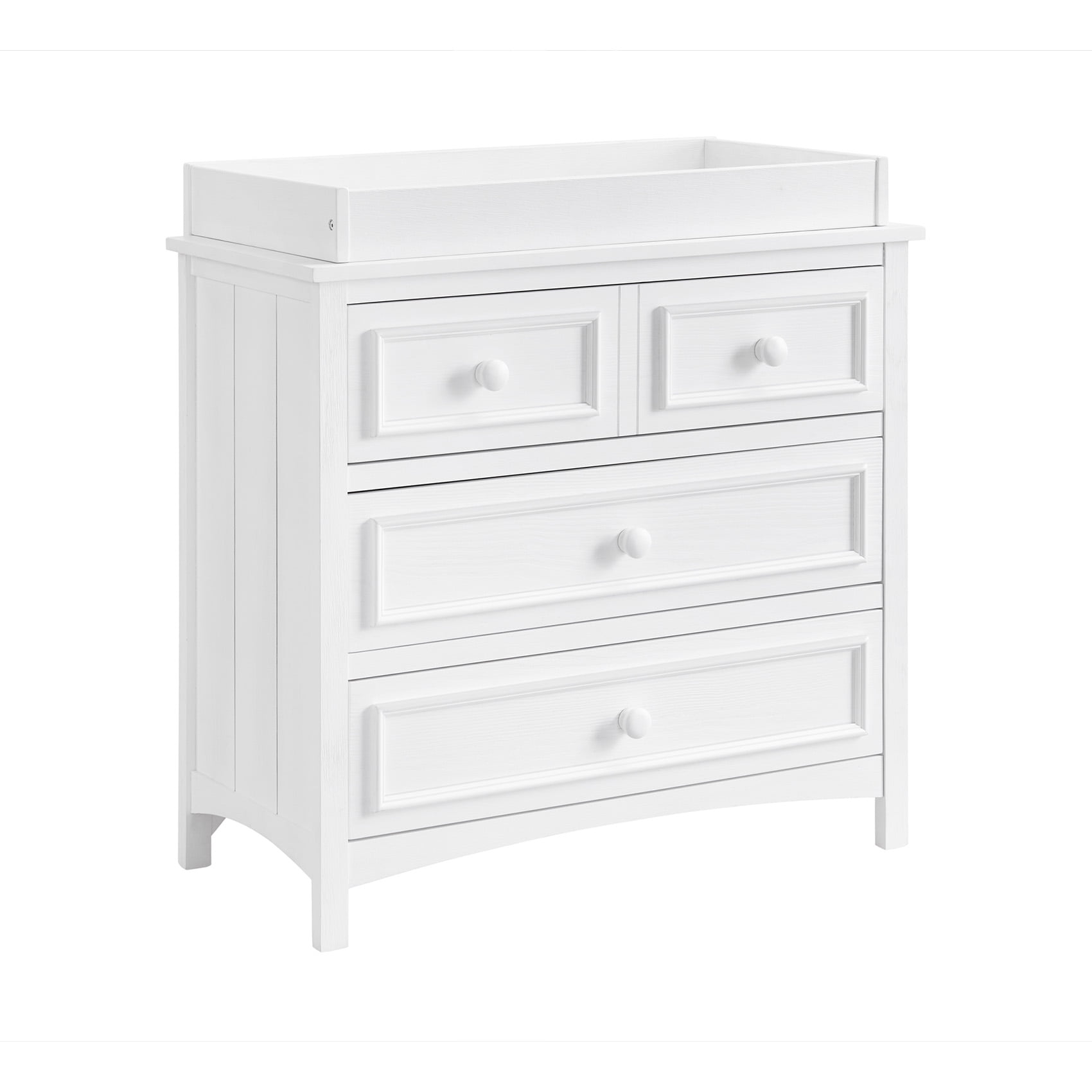 Oxford Baby Farmington / Bennett RTA Changing Topper for 3 Dr Dresser Rustic White