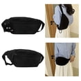 thumbnail image 2 of Waist Pack Corduroy Pack Solid Color Fashion Travel Belt Bag Large Capacity Sports Bag for Teen Adult Chest Bag, 2 of 9