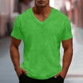 thumbnail image 2 of yillto Mens Tshirts Basic Short Sleeve Crew Neck Solid Color Soft Summer Tee Causal Plain Shirts, 2 of 7