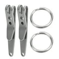 thumbnail image 4 of Suspension Pocket Clip Pocket Clip Keychain Pocket Clip Belt Clip Stainless Steel Belt Clip 2Pcs Outdoor Belt Clip Stainless Steel Suspension Pocket Clip Key Holder With Keychain, 4 of 8