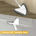 thumbnail image 4 of JEHONN Wall Mop with Long Handle 80 inches, 1 Microfiber and 1 Chenille Pad (White), 4 of 7