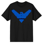 DC Comics Nightwing Men's Black Graphic Tee-M