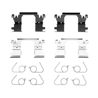 Front Brake Hardware Kit - Compatible with 2014 - 2022 INFINITI Q50 2015 2016 2017 2018 2019 2020 2021