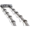 thumbnail image 2 of Kingston Brass Edenscape Adjustable Double Curved Stainless Steel Shower Curtain Rod, 60-72 Inches, Oil Rubbed Bronze, 2 of 3