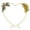 Gold, variant on Metal Heart Arch Stand, Heart Shape Wedding Arch Backdrop Rack with Base, Love Balloon Column Arch Frame Display Kit, Arch Rack for Anniversary Birthday Party Decorations（Gold）