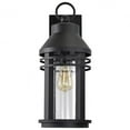 thumbnail image 4 of Nuvo Lighting Wilton 1 Light Large Wall Lantern Matte Black with Clear Seeded Glass, 4 of 19
