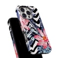 thumbnail image 6 of DesignSkinz Scratch-Resistant Hard Slim Case Compatible with iPhone 14 Plus (Compatible with MagSafe) - Vivid Tropical Chevron Floral v1, 6 of 9