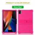 thumbnail image 1 of Case For TCL Tab 11 9166G 10.95 inch Soft Silicon Stand Adjustable Tablets Cover For TCL NxtPaper 11 9466X 10.95" Capas Fundas ROSE RED TCL NxtPaper 11, 1 of 6