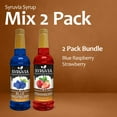 thumbnail image 6 of Syruvia Blue Raspberry & Strawberry Pure Cane Syrup, 6 of 7
