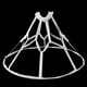 thumbnail image 3 of 2x Vestido De Novia Crinoline Hoop Underskirt Enagua Trajes De Se Desliza Zulema Traje de boda, 3 of 8