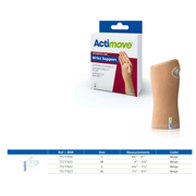 Actimove Arthritis Wrist Support, Beige, Large