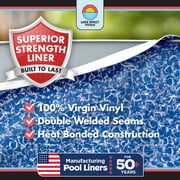 Lake Effect Pools Antigua 24' x 52 Round Steel Walled Above Ground Swimming Pool