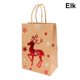 thumbnail image 1 of Bolsas de regalo de papel Kraft de Navidad, caja de dulces de Papá Noel, caja de dulces, bolsa de embalaje, suministros de decoración del hogar para fiesta de Navidad, venta al por mayor, 2024, 1 of 4