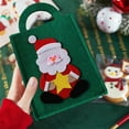 thumbnail image 5 of Horivan Christmas Decoration Gift Bag with Snowman Design, Non-Woven Reusable Party Favor Bags for Holiday Candy, Apples, Gifts, Stocking Stuffers, 30x20x5cm, 5 of 6