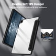 thumbnail image 3 of Fintie Hybrid Slim Case for Samsung Galaxy Tab A11+ Plus 2025/ A9+ Plus 11 Inch 2023, Shockproof Cover with Clear Transparent Back Shell, Auto Wake/Sleep, Composition, 3 of 10