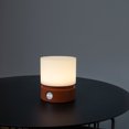 thumbnail image 2 of Timer Night Light,Dimmable Led Bedside Lamp,Night Light Kids,Cinnamon Red,Sleep Aids Light,Rechargeable,Battery Operated, 2 of 6
