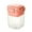 Pink, variant on Dvruxg Overnight Oats Containers with Lids, plastic Jars for Large Airtight Jars for Milk, Cereal, Fruit，glass Jars for Overnight Oats with Lids, lid and Spoon, Plastic Overnight Oats Containers