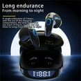 thumbnail image 6 of Mini Wireless Bluetooth Earbuds,LED Breathing Lamp Headphones,IPX54 Waterproof Earphones,HiFi Stereo Clear Sound,Long Talk & Music Time,Bluetooth 5.1,Stable Connection,Invisible Comfort Headphones, 6 of 9