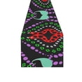 thumbnail image 3 of MKHERT Paisley Green Table Runner for Wedding Party Banquet Decoration 16x72 inch, 3 of 3