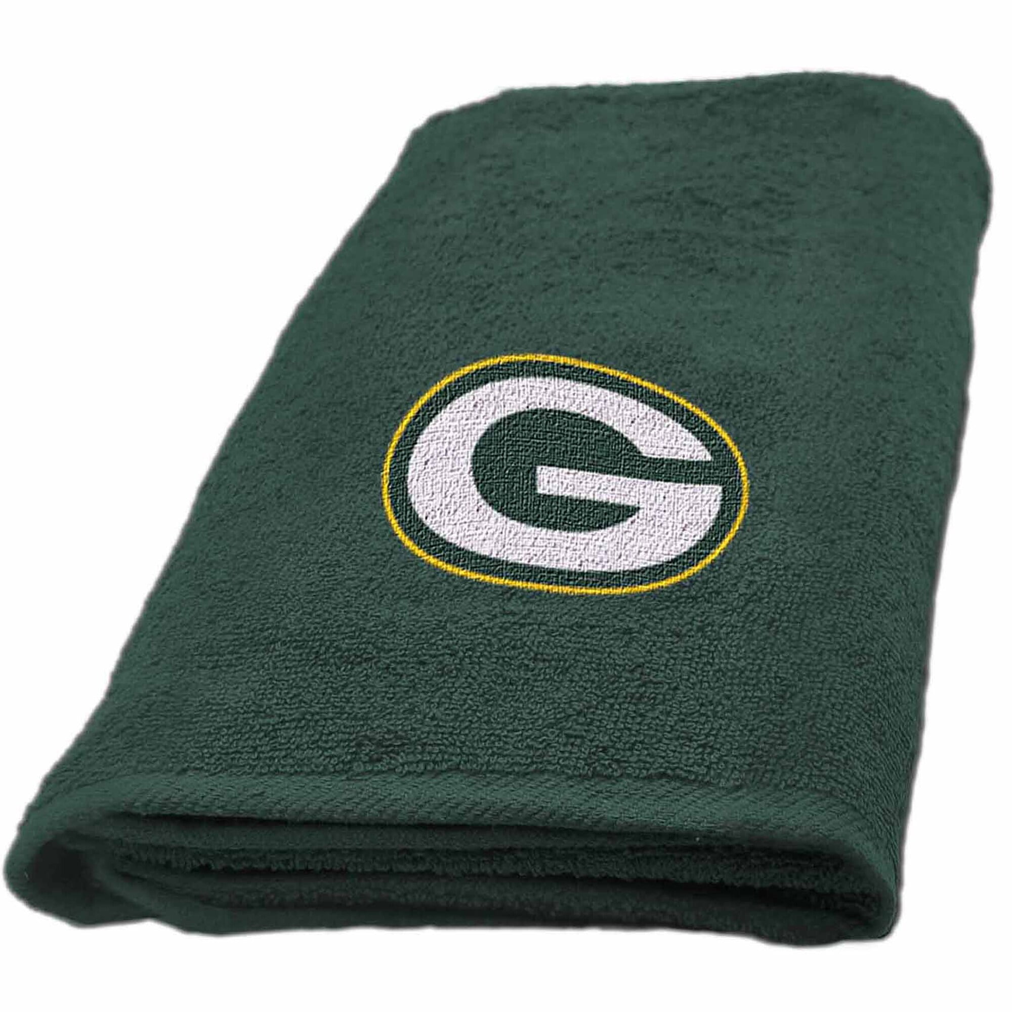 Set 2 handmade cloth top hanging kitchen towels Green Bay Packers football NEW 