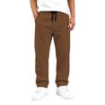 thumbnail image 2 of Tiijoy Boys Pants Casual Solid Elastic Waist Drawstring Straight Pants, Size 5-16, 2 of 6