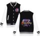 thumbnail image 3 of Chaqueta universitaria de béisbol de Descendants para hombres y mujeres, chaquetas de estilo hip hop y harajuku, ropa de calle para niños y niñas, abrigos universitarios holgados, 3 of 5