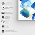 thumbnail image 5 of Wynwood Studio Abstract Modern Canvas Art - Blue Irregular Stains, Wall Art for Living Room, Bedroom, and Bathroom, 24 in x 16, Blue and White Home Decor, 5 of 5