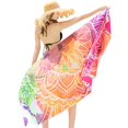 thumbnail image 1 of Bangcool Beach Towel Microfiber Dustproof Creative Pool Towel Travel Towel, 1 of 10