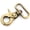 Brushed Brass, variant on Trigger Snap Hook Metal Swivel Lobster Clasps Purse Bag Clips Quality Finish VTHO 2PCS (1 1/2 Inches, Brushed Brass)