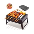 thumbnail image 1 of Parrilla De Carbón Portátil Plegable  Asador Acero, 1 of 7
