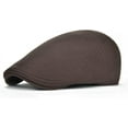 thumbnail image 5 of 2Pack Men Cotton Newsboy Cap Soft Fit Cabbie Hat, 5 of 7