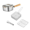 thumbnail image 1 of Cesta para freír Strade Fareast Limited herramienta de cocina acero inoxidable 2500ML, 1 of 8