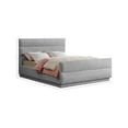 thumbnail image 3 of Meridian Furniture Paxton Grey Chenille Fabric King Bed, 3 of 8