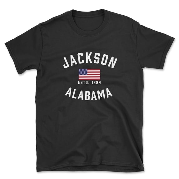 Jackson Alabama Patriot Men's Cotton T-Shirt