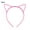 Rose Red, variant on 3Pcs Lovely Cat Ears Women Girls Hoop Hairband Headband Party Hair Accessories