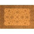 thumbnail image 1 of Ahgly Company Indoor Rectangle Oriental Orange Traditional Area Rugs, 3' x 5', 1 of 4