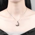 thumbnail image 4 of Lune Étoile Couple Collier Couple Collier Pendentif Projection Collier, 4 of 5