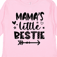 thumbnail image 4 of Inktastic Mama's Little Bestie with Arrow and Hearts Boys or Girls Long Sleeve Toddler T-Shirt, 4 of 5