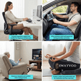 thumbnail image 7 of Swayvoo Memory Foam Cushion Gel Seat Cushion Tailbone Pain Relief Cushion – Office Chair Cushion, 7 of 7